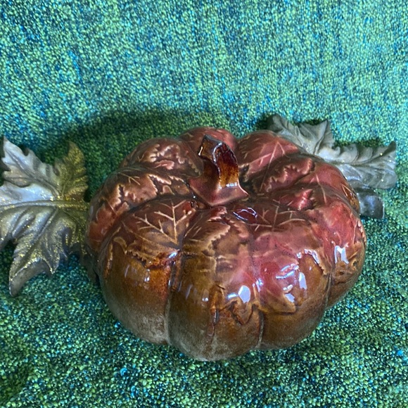 Ceramic Pumpkin - Picture 2 of 5